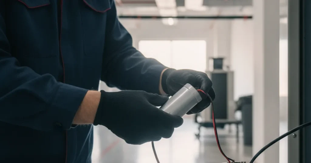 AC Capacitor Replacement in Dubai — Al-Rahim Technical Services