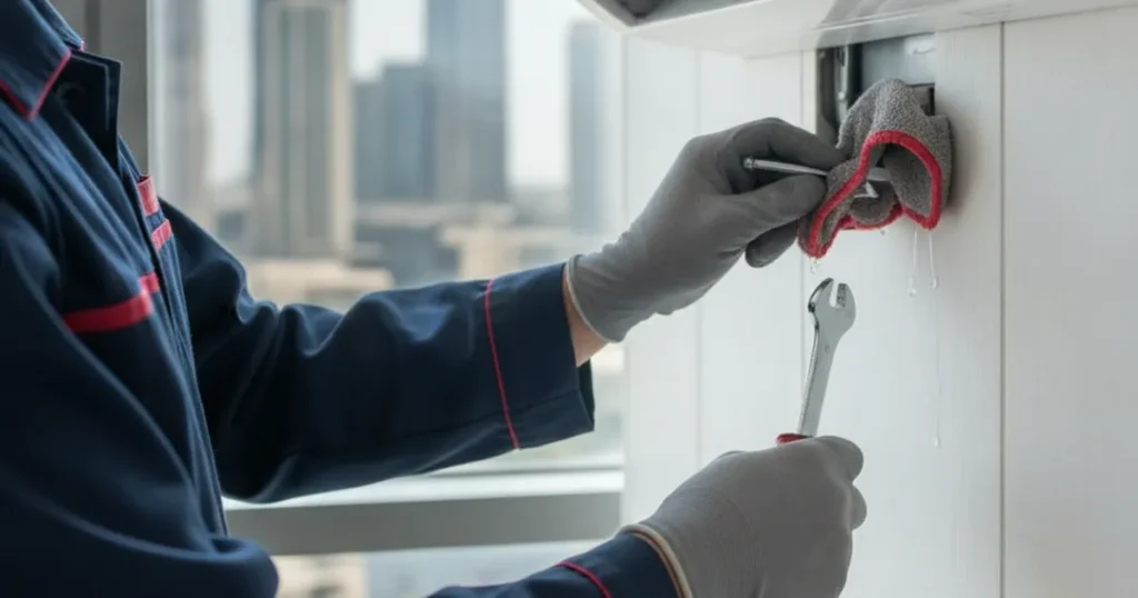 AC Water Leak Repair in Dubai — Al-Rahim Technical Services