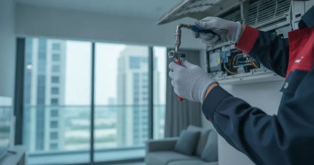 Apartment AC Service in Dubai — Al-Rahim Technical Services