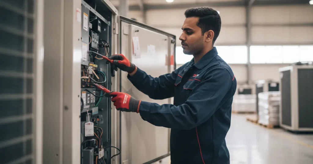 Warehouse AC Service in Dubai — Al-Rahim Technical Services